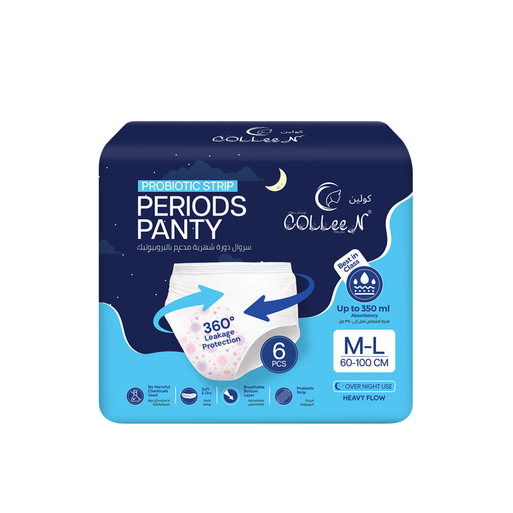 Probiotic Periods Panty 6 Nos (launch offer buy 1 get 1 free)